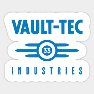 Fallout Vault 33 Sticker